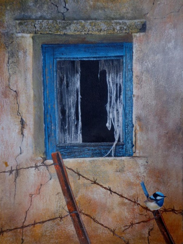 my cottage window by Malcolm Arnold